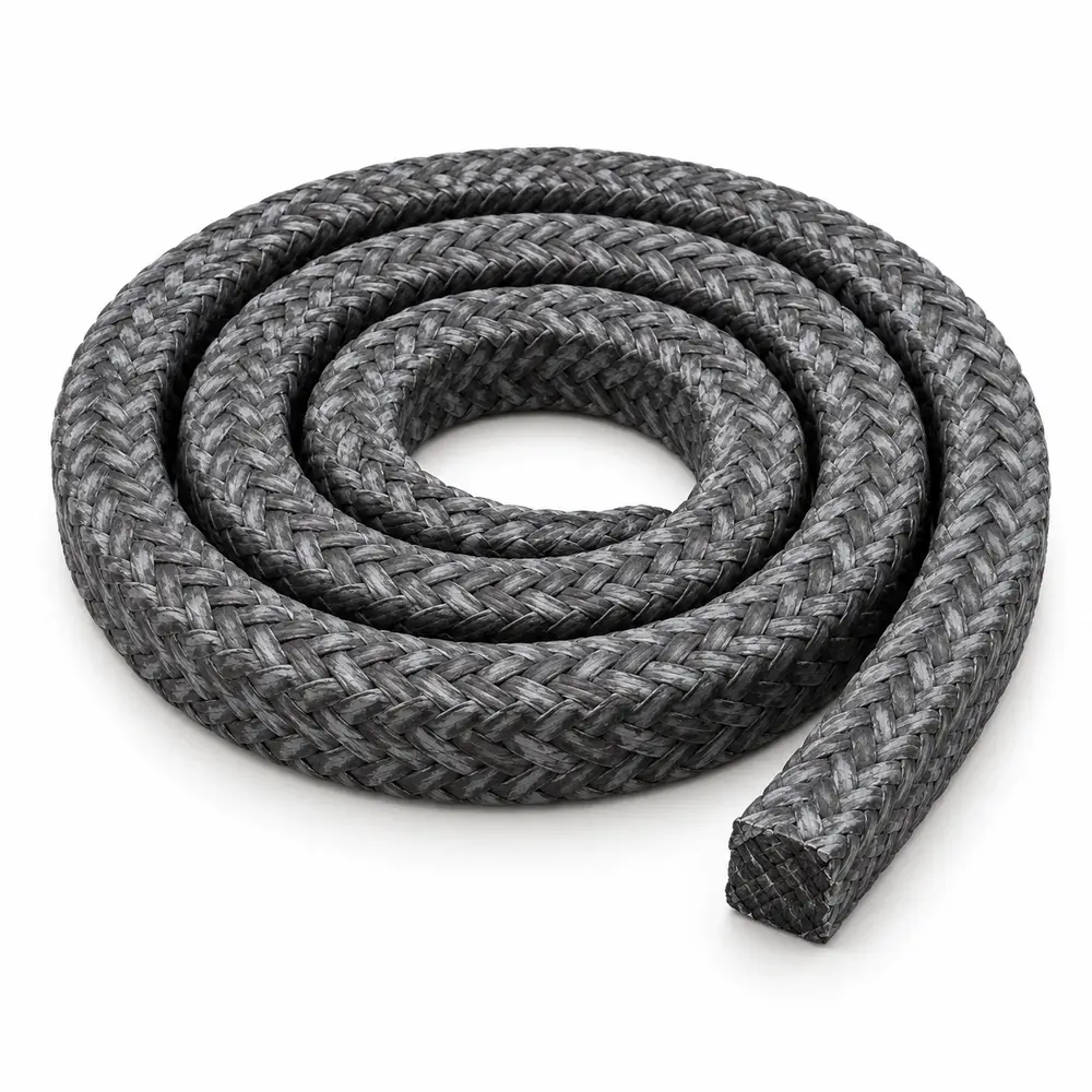 Carbonized Fiber Packing with PTFE